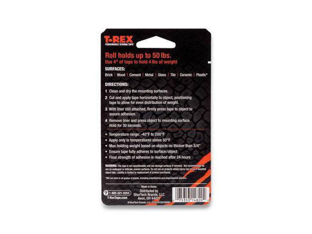 T-REX Extreme Hold Mounting Tape Black 1 x 60 285337
