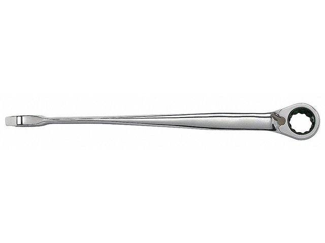 WESTWARD 4NZL8 Ratcheting Wrench,Head Size 12mm