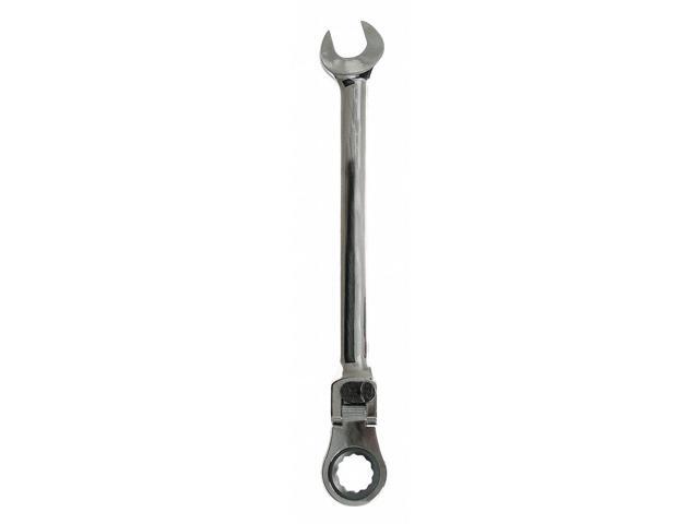 WESTWARD 1LCN8 Ratcheting Wrench,Head Size 17mm