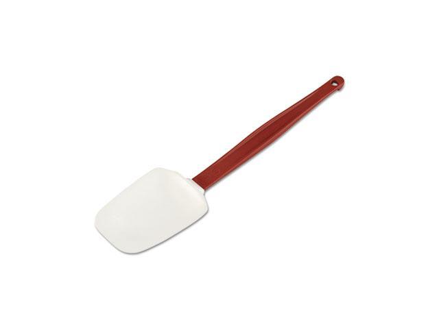 Red/White Rubbermaid Commercial Products FG196700RED 13 1/2-Inch High Heat Spoon Scraper