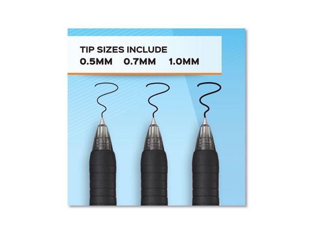 Paper Mate Retractable Gel Pen Medium 0.7 mm BLK Ink 2095473