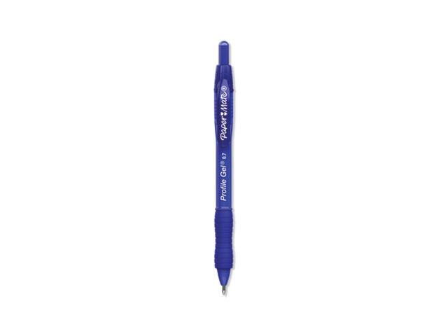Paper Mate Retractable Gel Pen Medium 0.7 mm Blue Ink 2095449