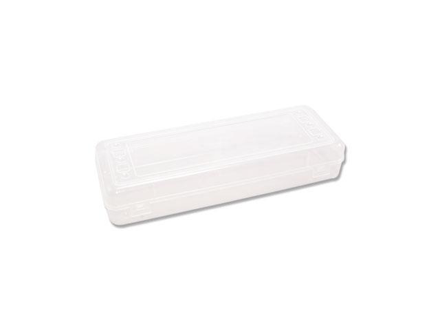 Advantus 67033 Stretch Art Box, Polypropylene, Snap Shut, Clear