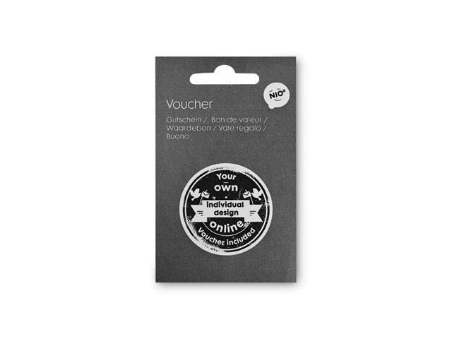 Custom Stamp Voucher, For Use with NIO 071509 Stamp 071596