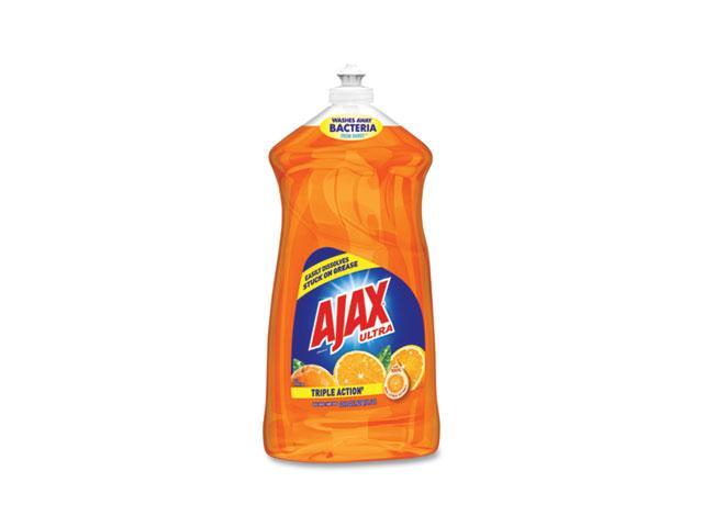 Ajax Dish Detergent Liquid Antibacterial Orange 52 oz Bottle 49860
