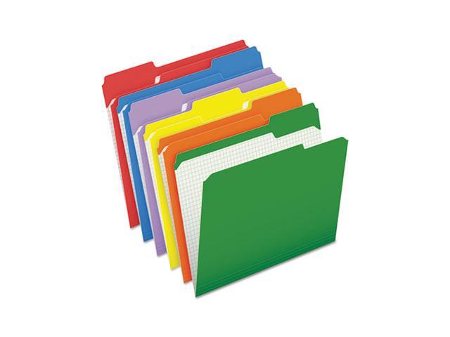 Pendaflex Reinforced Top Tab File Folders 1/3 Cut Letter Assorted 100/Box