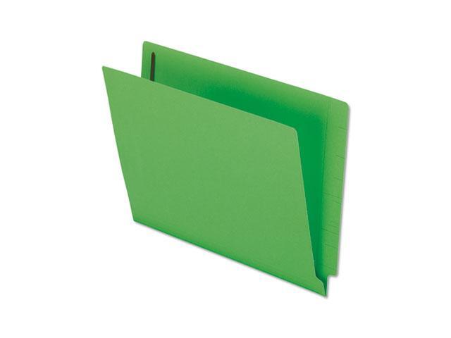 Pendaflex Reinforced End Tab Expansion Folders Two Fasteners Letter Green 50/Box