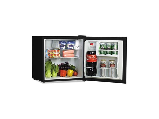 Alera 1.6 Cu. Ft. Refrigerator with Chiller Compartment, Black RF616B