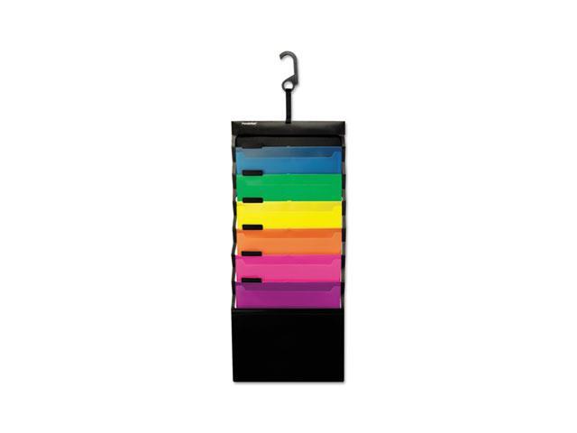 Tops 52891 Pendaflex Desk Free Hanging Organizer, Letter - 8.50' x 11' Sheet Size - 6 Pocket(s) - Polypropylene - Assorted - 1 Each