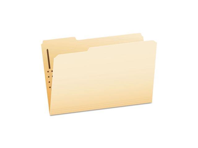 Pendaflex Fastener Folders 1 Fasteners 1/3 Cut Tabs Legal Manila 50/Box FM310