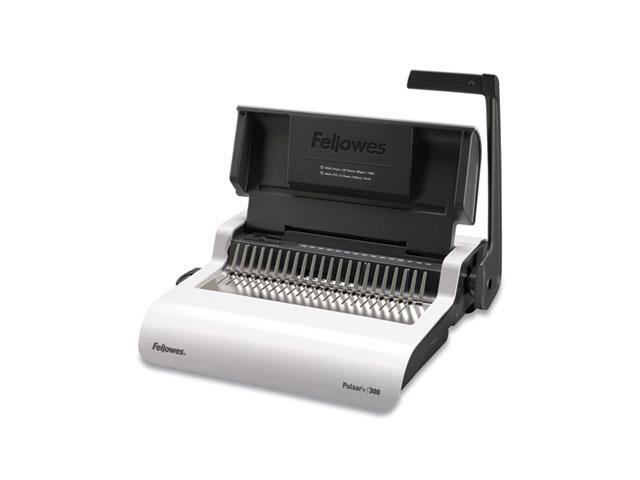 Fellowes Inc. Pulsar Manual Comb Binding System, White Pulsar Manual Comb Binding System