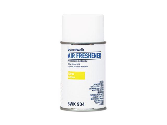 Metered Air Freshener Refill, Citrus Sunrise, 5.3 oz Aerosol, 12/Carton BWK904