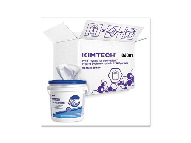 Kimtech Wipers for Bleach, Disinfectants and Sanitizers, 540 Wipers (KCC06471)