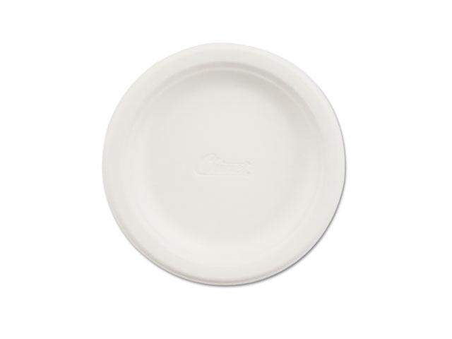 Chinet 6' Paper Dinnerware Plates, White,1000/CT