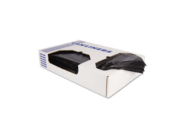 Heritage Low-Density Can Liners 12-16 gal 0.9 mil 24 x 32 Black 500/Carton