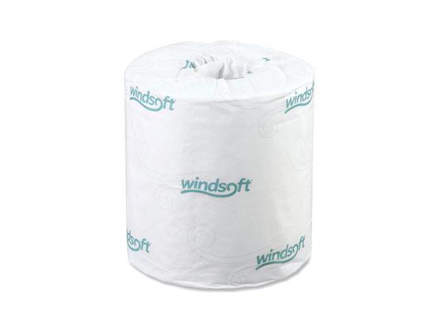 Embossed Bath Tissue, 2-Ply, 500 Sheets/Roll, 48 Rolls/Carton