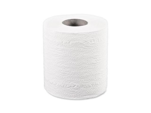 Embossed Bath Tissue, 2-Ply, 500 Sheets/Roll, 48 Rolls/Carton
