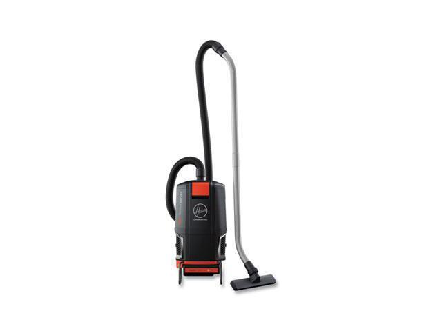 Hoover Commercial HVRPWR 40V Cordless Backpack Vacuum - Battery Sold Separately - 6 qt Tank Capacity - Black/Red (CH93619)