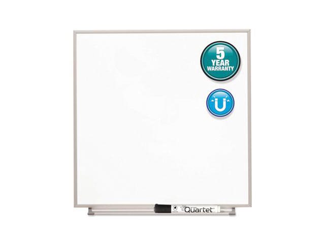 Quartet Matrix Magnetic Boards Painted Steel 16 x 16 White Aluminum Frame M1616