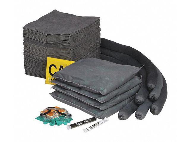 SPILLTECH RSPKU-50 Spill Kit Refill, 47 gal Volume Absorbed per Kit, 50 gal