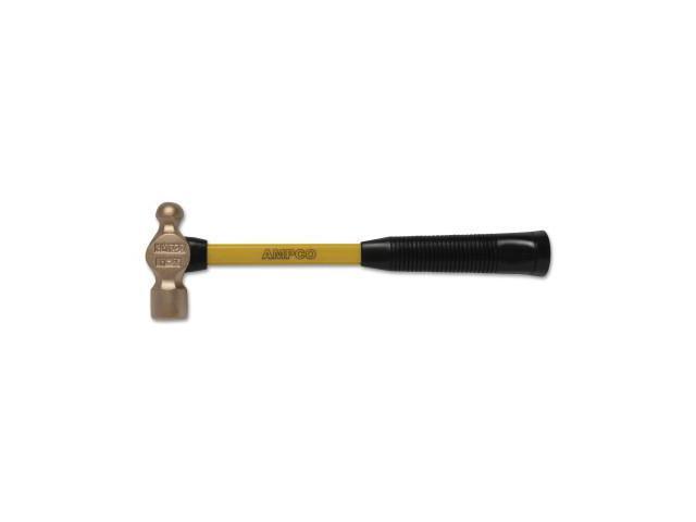 AMPCO SAFETY TOOLS H-4FG 32 oz. Ball Peen Hammer, 14' Fiberglass Handle