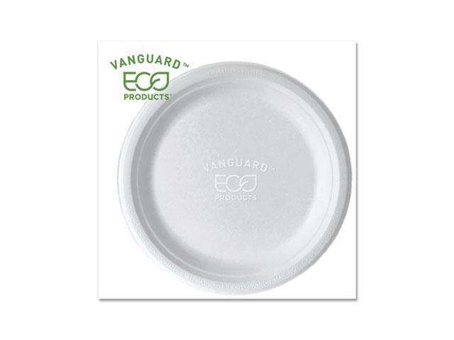 Eco-products Vanguard Compostable 9' Plates, 9', 500/Carton (ECOEPP013NFA)