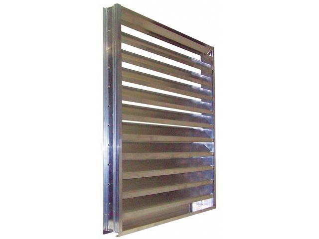 DAYTON 45C669 Intake Louver,12x12