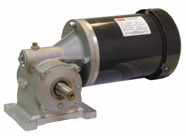 DAYTON 4CVY4 AC Gearmotor,56 rpm,TEFC,208-230/460V