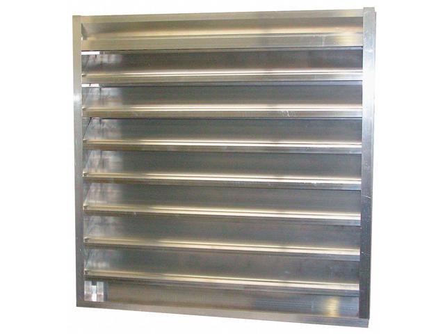 DAYTON 45C672 Combination Louver Damper,12x12