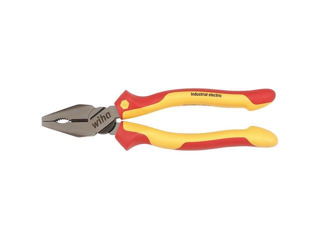 WIHA 32930 8 in Linemans Plier High Leverage, Steel