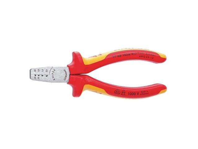 Photos - Other Power Tools KNIPEX 97-68-145-A Trapezoidal Crimping Pliers for end sleeves  (ferrules)