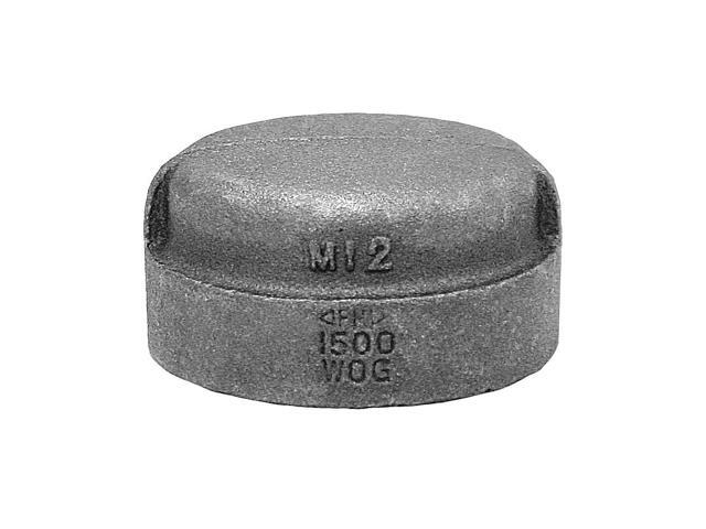 ANVIL 0318901006 Cap Cap, 4' Pipe, FNPT, Malleable Iron, Class 150