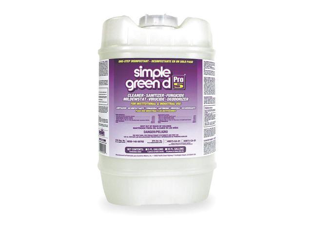 d Pro 5 Disinfectant Unscented 5 gal Jug 30505