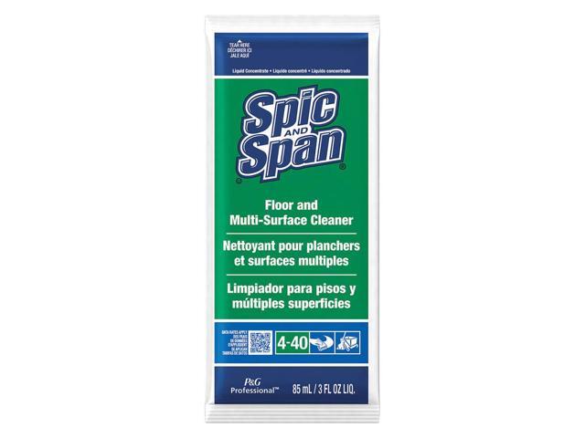 Spic and Span PAG02011 Liquid Floor Cleaner 3 oz. Packet 45 Count