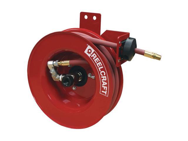 REELCRAFT 5650 OLPSMR Spring Return Hose Reel, 3/8 in Hose Diameter, 50 ft
