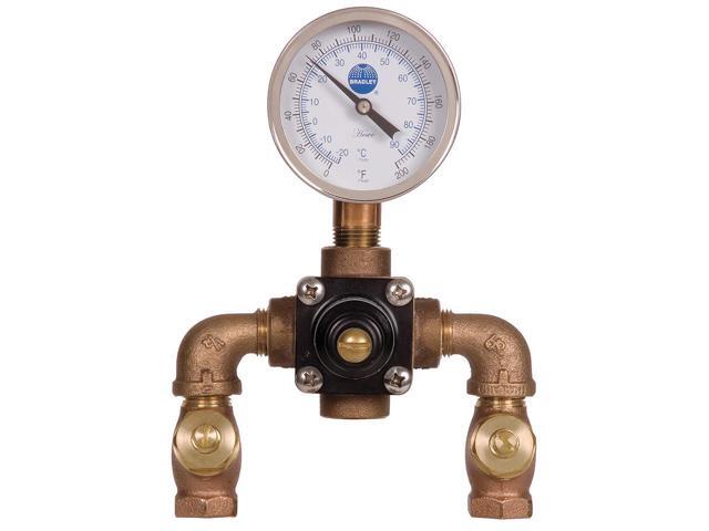 BRADLEY S19-2000 Mixing Valve,Bronze,7 gpm