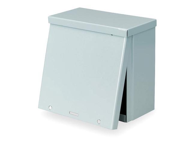 WIEGMANN RSC181808 Padlockable Hasp Electrical Enclosures, 18 in H, 8 in D, 18