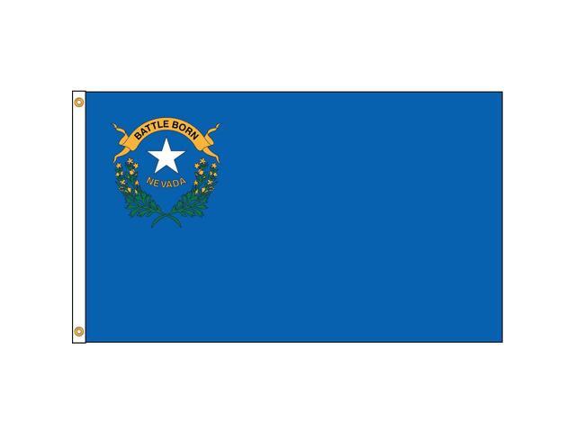 ANNIN FLAGMAKERS 143380 Nevada Flag,5x8 Ft,Nylon