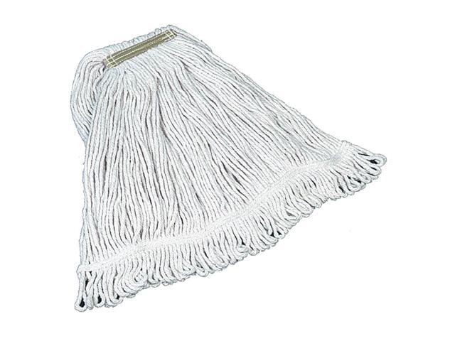 RUBBERMAID COMMERCIAL FGD11206WH00 1 in String Wet Mop, 16 oz Dry Wt, Slide On