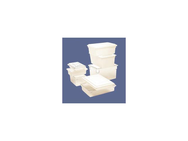 RUBBERMAID COMMERCIAL FG352800WHT Food Box Food/Tote Box, White, Polyethylene