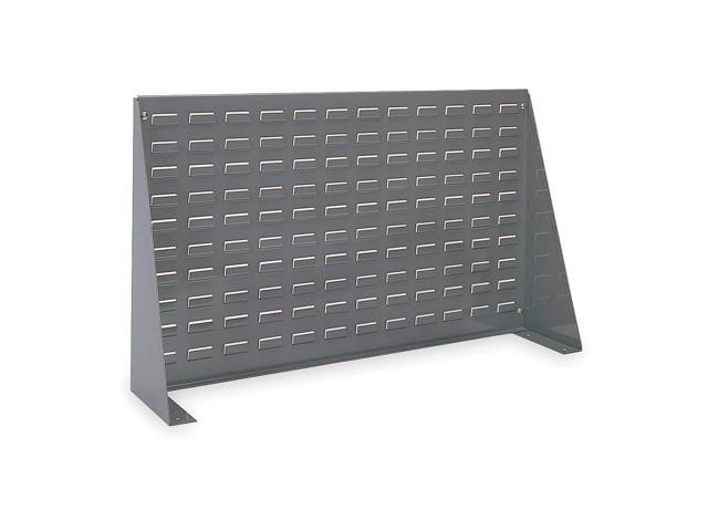 AKRO-MILS 98636 Steel Louvered Bench Rack, 8 in D x 20 in H x 36 in W, Gray