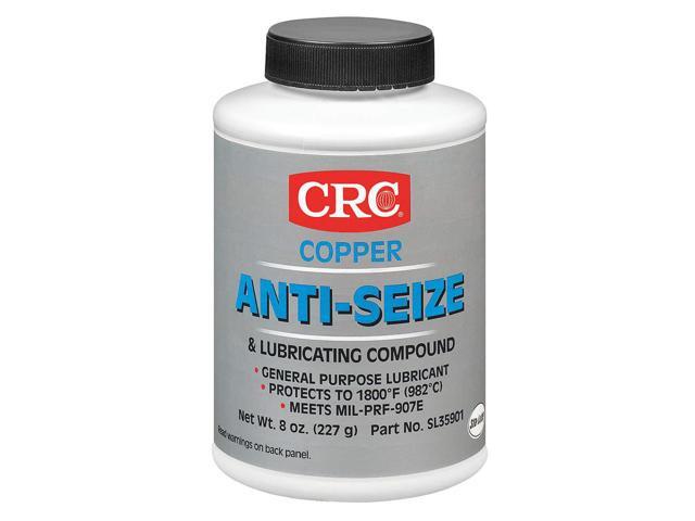 CRC SL35901 Anti-Seize,8 oz.,Copper,Brush Top Bottle