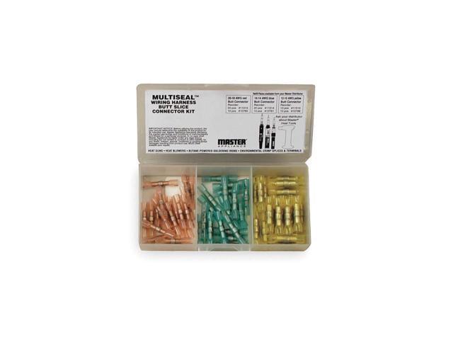 MASTER APPLIANCE 11823 Crimp Connctor Kit,Crimp Trminls,50 pcs.