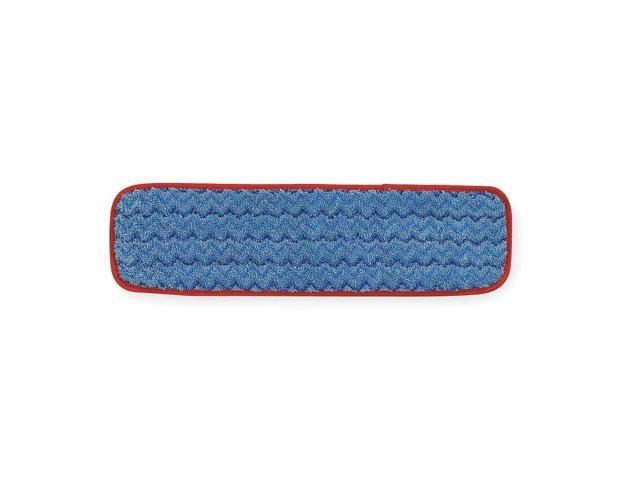 RUBBERMAID COMMERCIAL FGQ41000RD00 18 in Quick Change Mop Pad, Red, No Handle