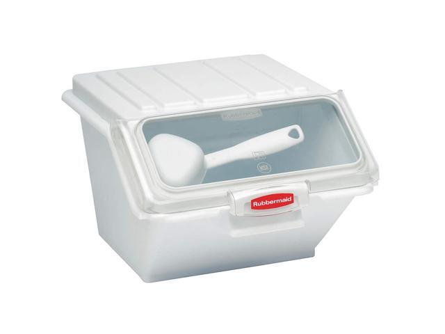 RUBBERMAID COMMERCIAL FG9G6000WHT Proserve 40 Cup Ingredient Bin Safety Storage