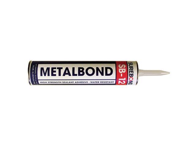SUREBOND SB-12 Hybrid Sealant, 10 oz, Cartridge, Gray, Hybrid Base, SB-12