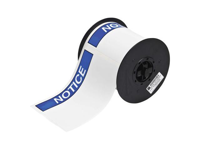 BRADY B30-25-595-ANSINO Label, Blue/White, Labels/Roll: 175