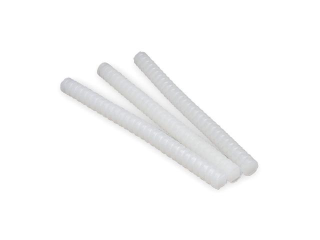 3M 3764 Glue, White, 5/8 in Dia, 8 in L, 40 sec Begins to Harden, 154 PK