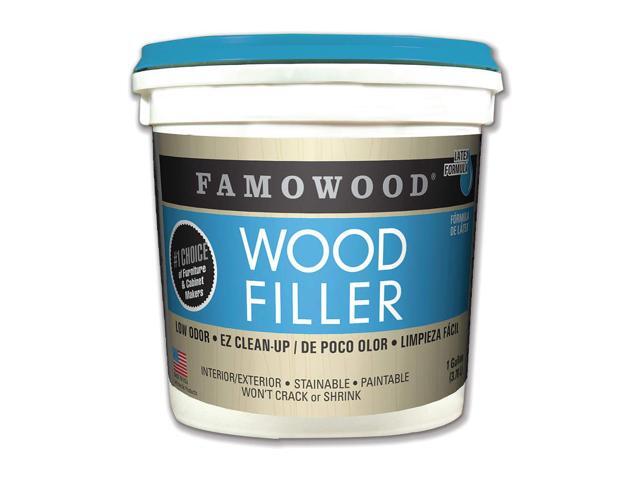 FAMOWOOD 40002118 Wood Filler, 1 gal, Pail, Fir-Maple
