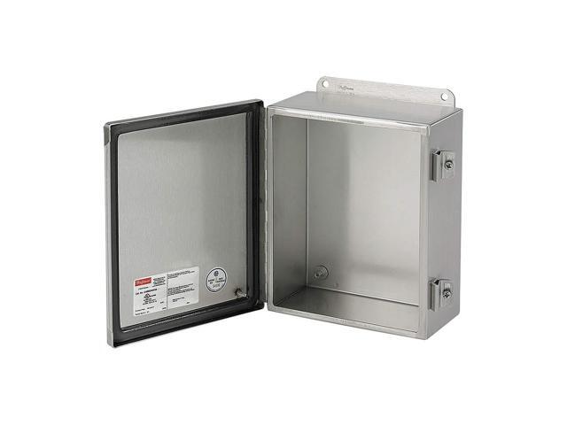 NVENT HOFFMAN A6044CHNFSS Screw Down Clamps Electrical Enclosures, 6 in H, 4 in